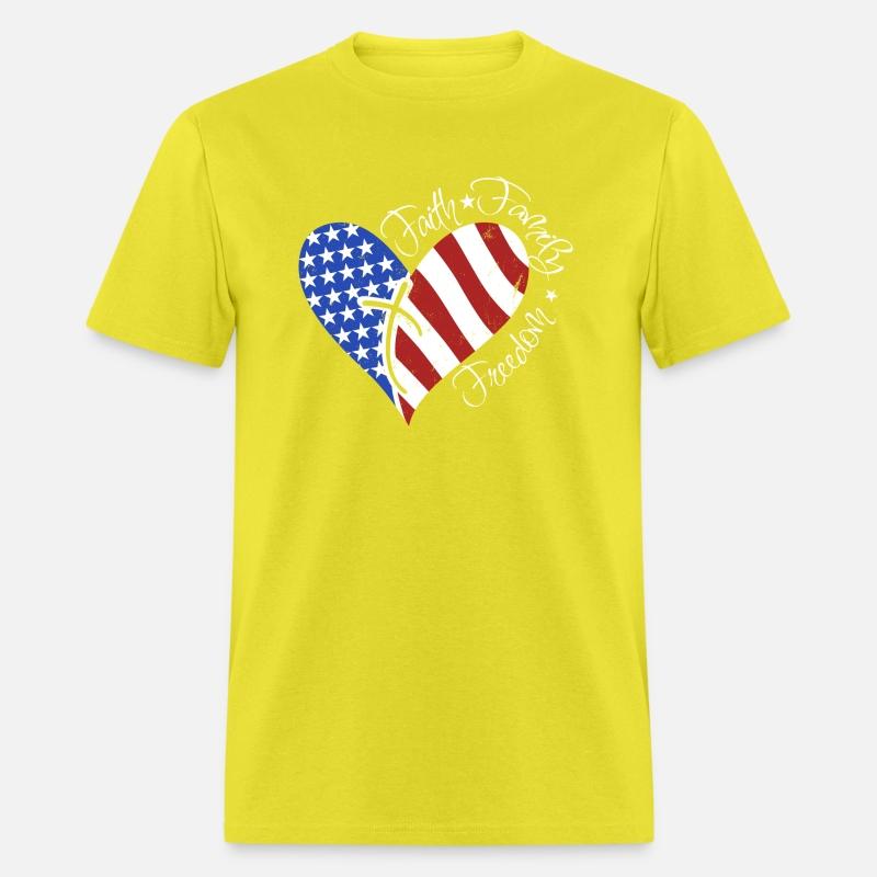 Faith Family Freedom American Flag 4th of July