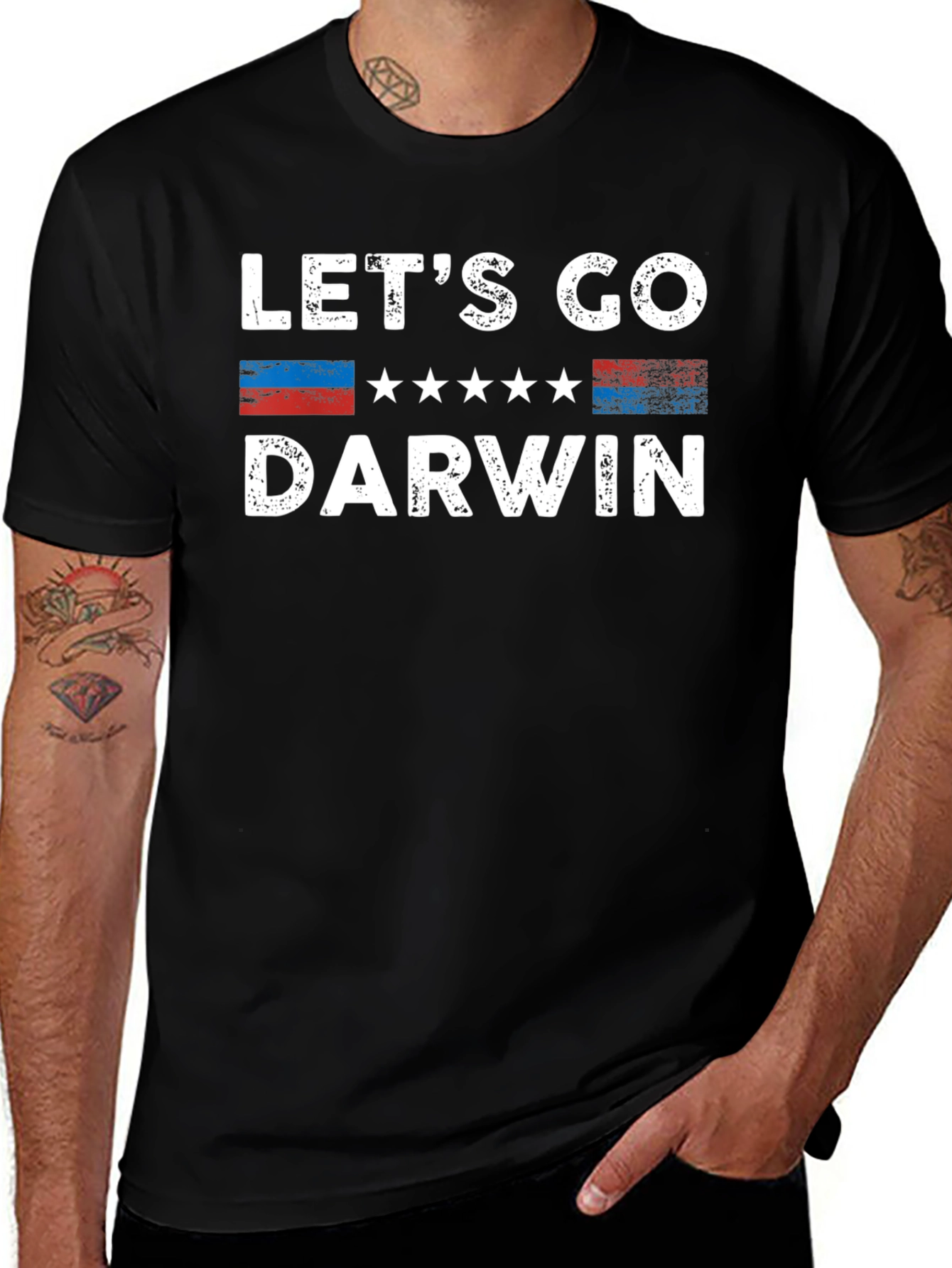 Lets Go Darwin Graphic T-Shirt