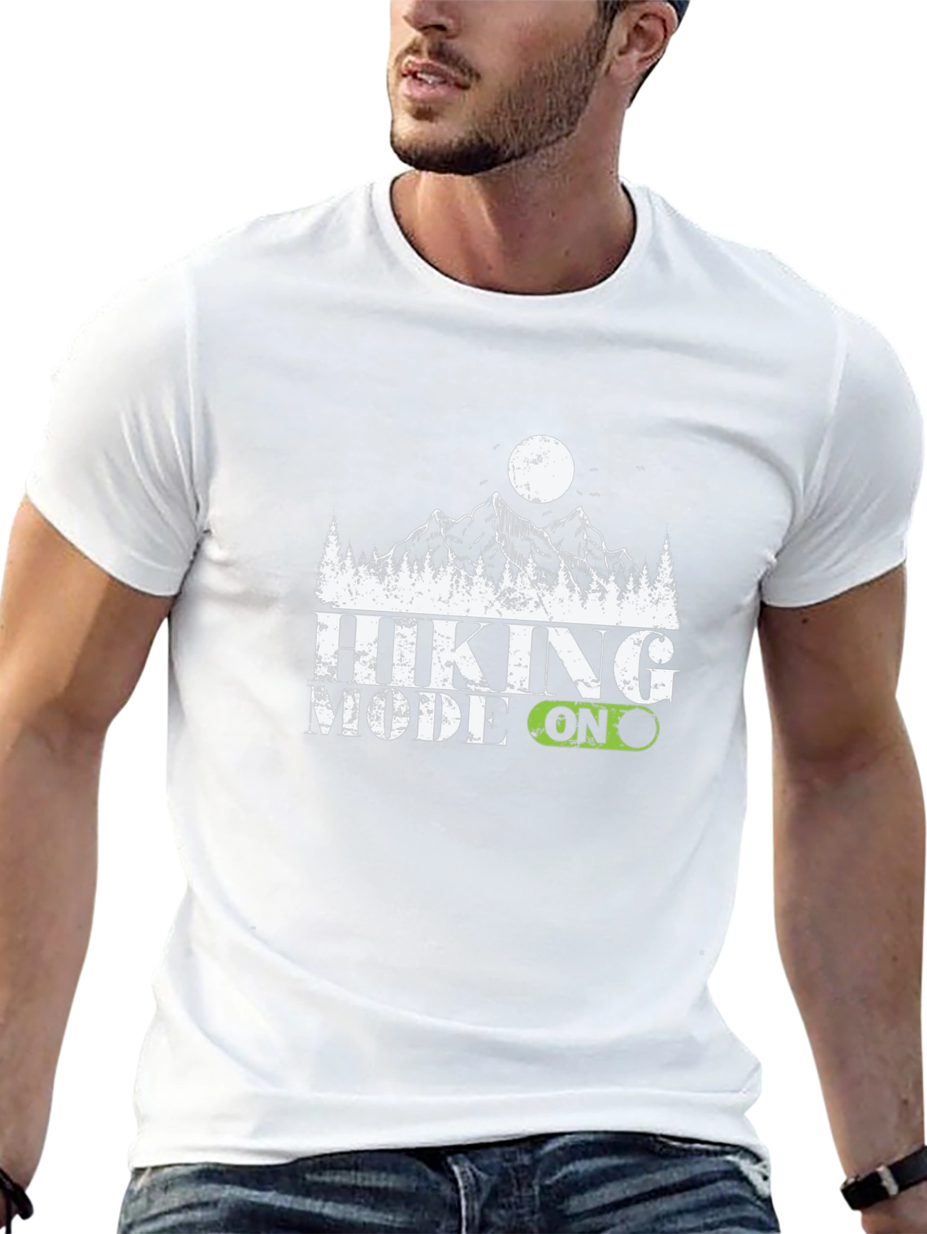 Hiking Mode On Graphic Tee - Adventure Ready!