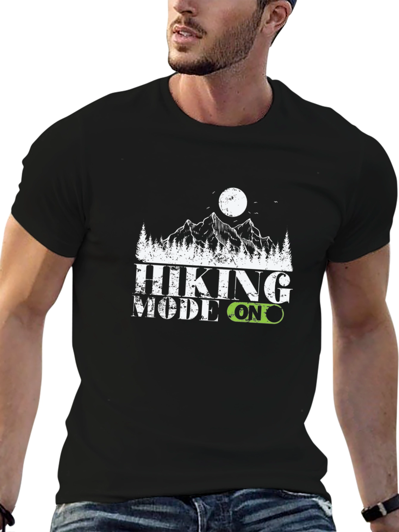 Hiking Mode On Graphic Tee - Adventure Ready!