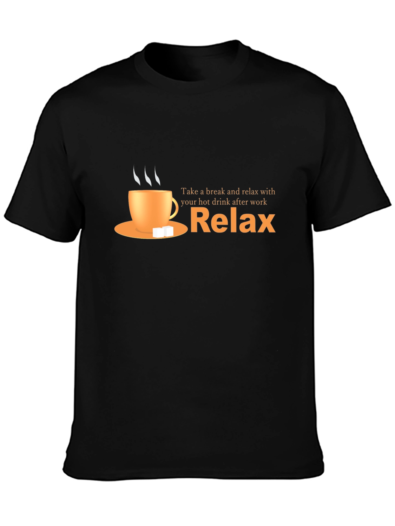 Relax Tee: Coffee Break Comfort