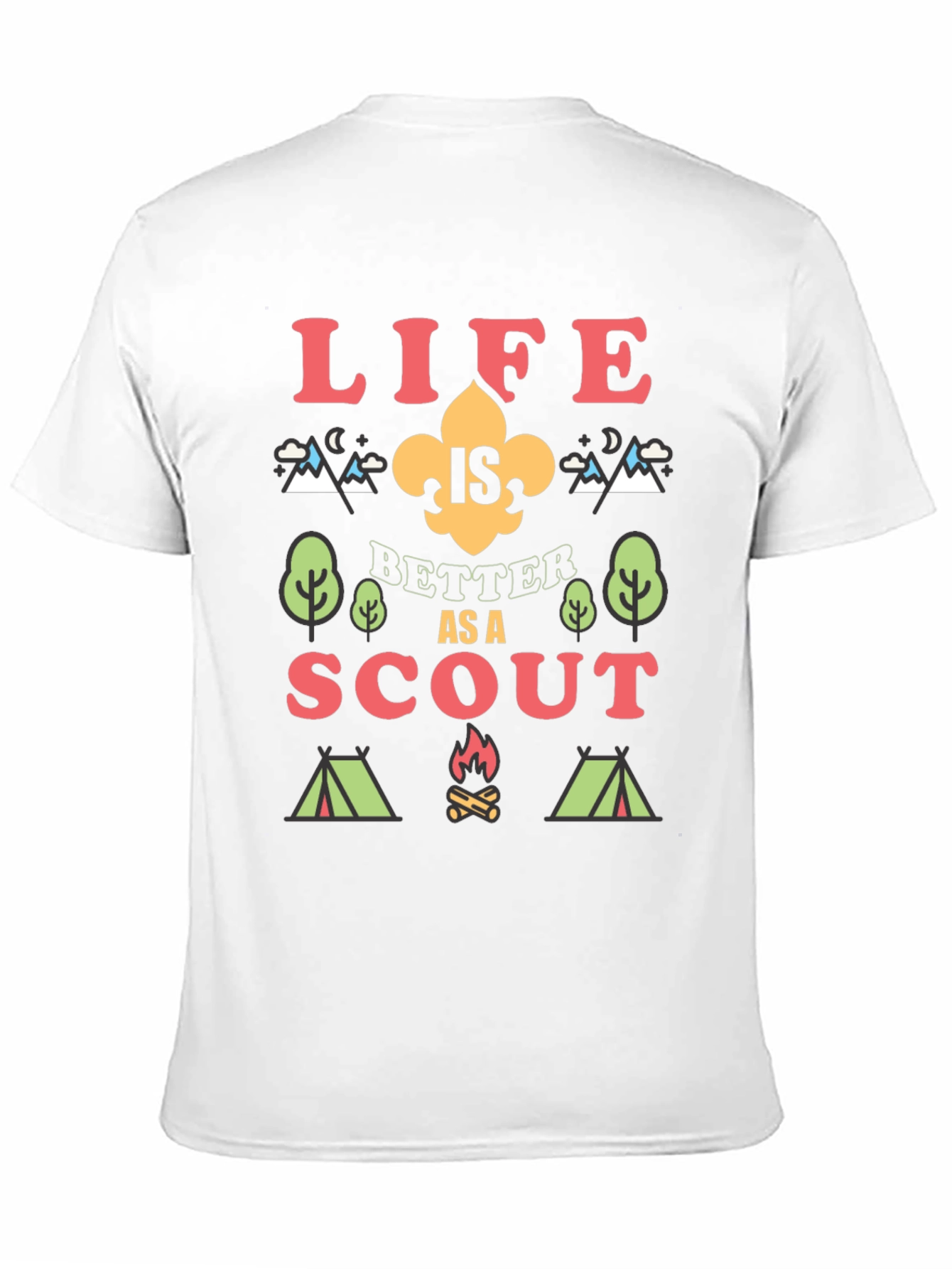 Life Is Better As a Scout Graphic T-Shirt