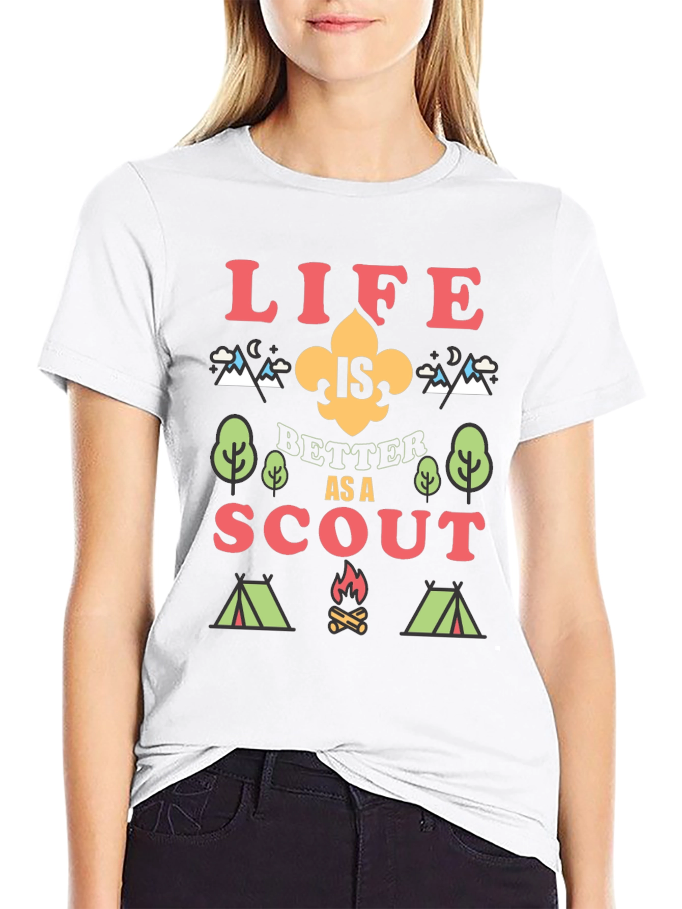 Life Is Better As a Scout Graphic T-Shirt
