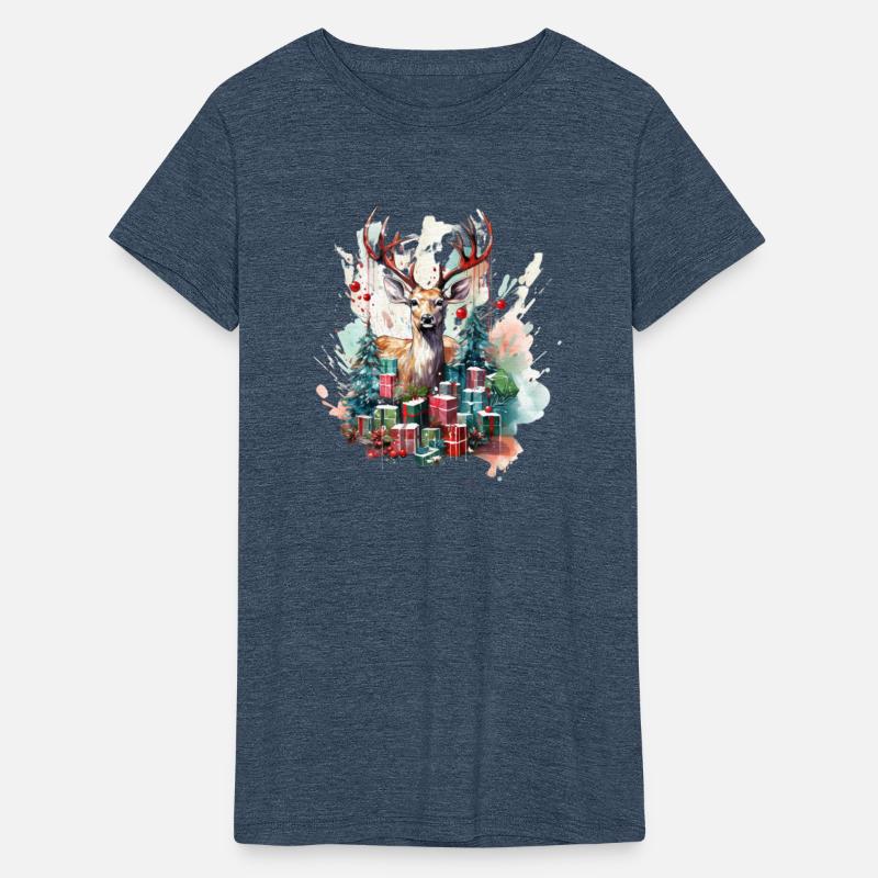 Festive holiday Preparation reindeer Xmas gifts