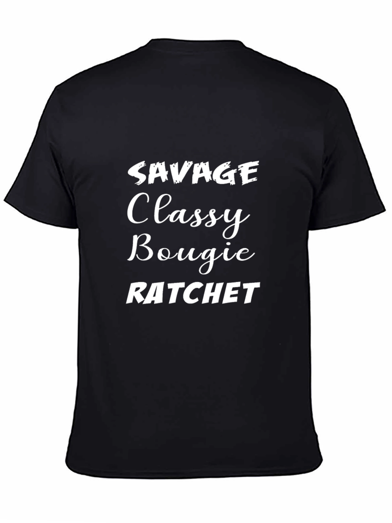 Savage Classy Bougie Ratchet Graphic T-Shirt