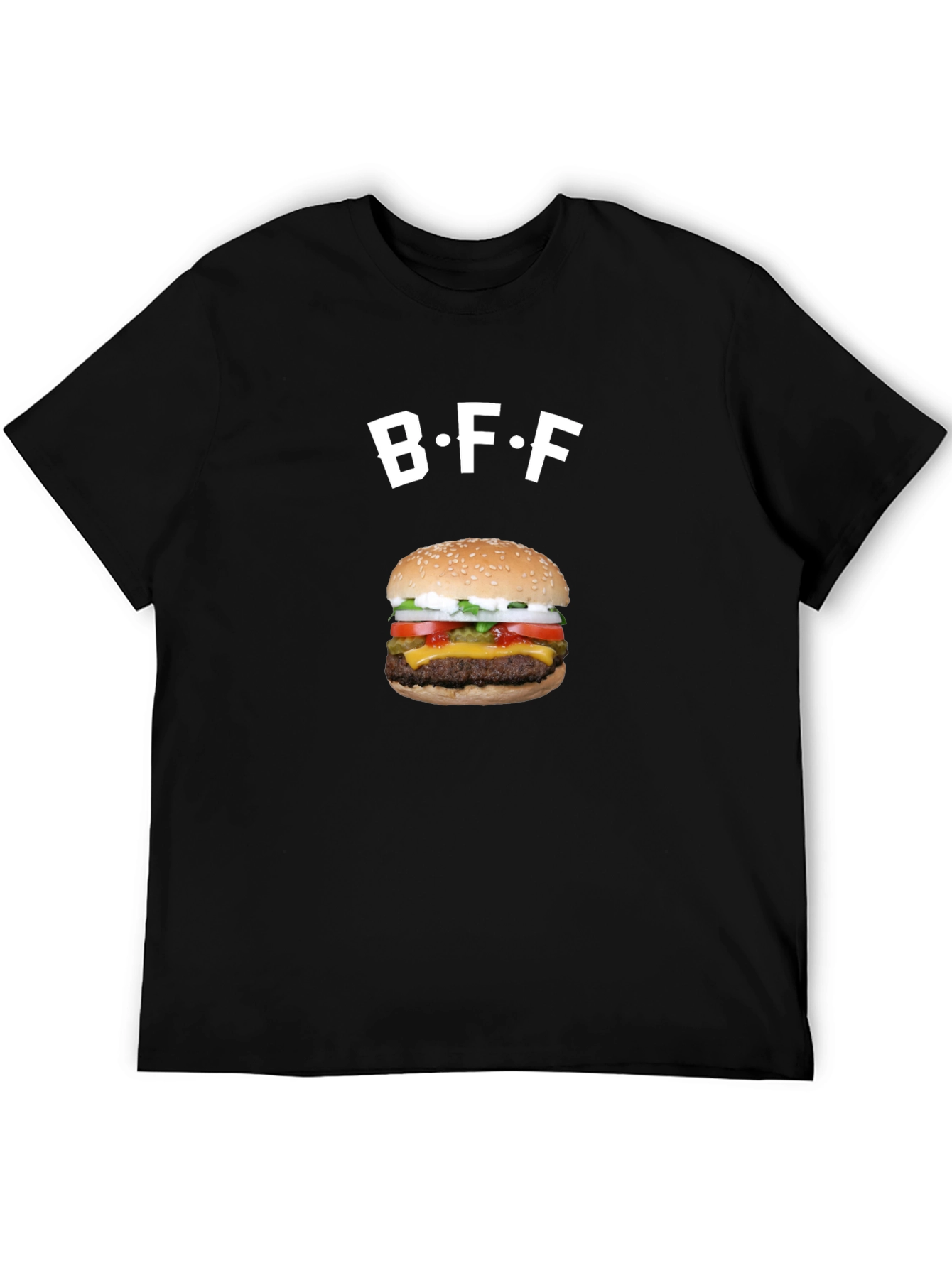 BFF Burger Graphic Tee - Foodie Fashion
