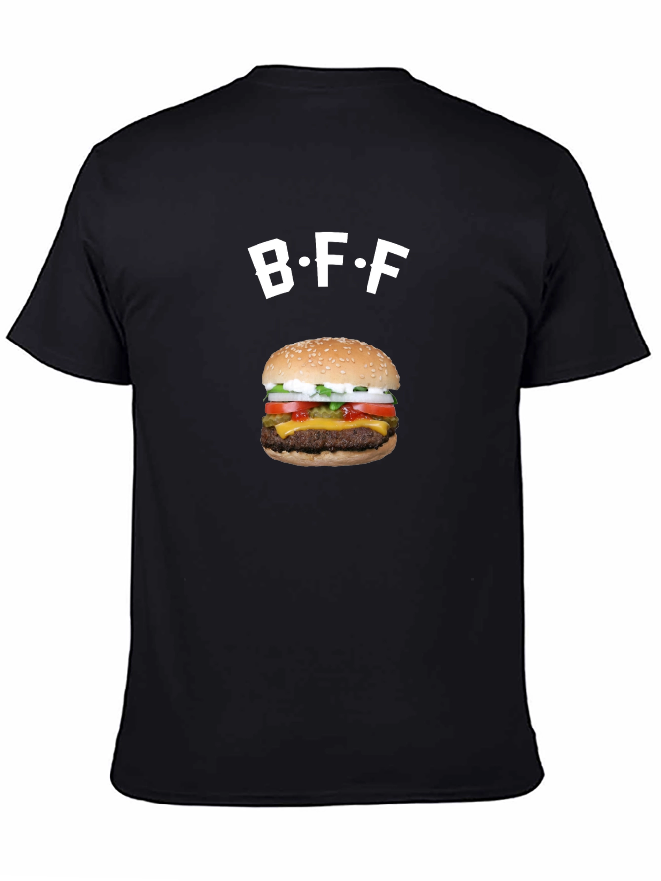 BFF Burger Graphic Tee - Foodie Fashion