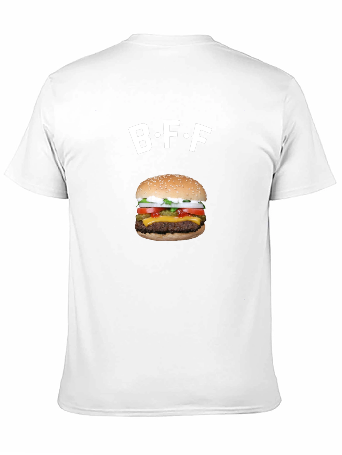 BFF Burger Graphic Tee - Foodie Fashion