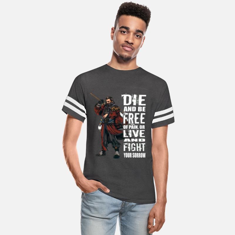 Final Fantasy - Die and be free of pain t-shirt