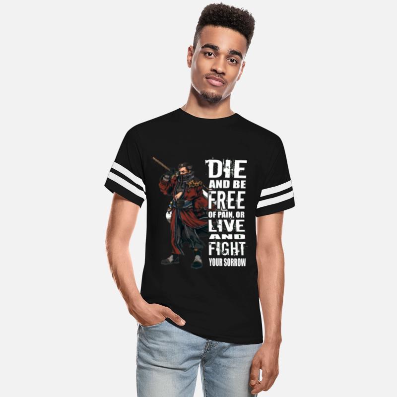 Final Fantasy - Die and be free of pain t-shirt
