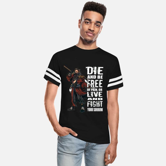 Final Fantasy - Die and be free of pain t-shirt