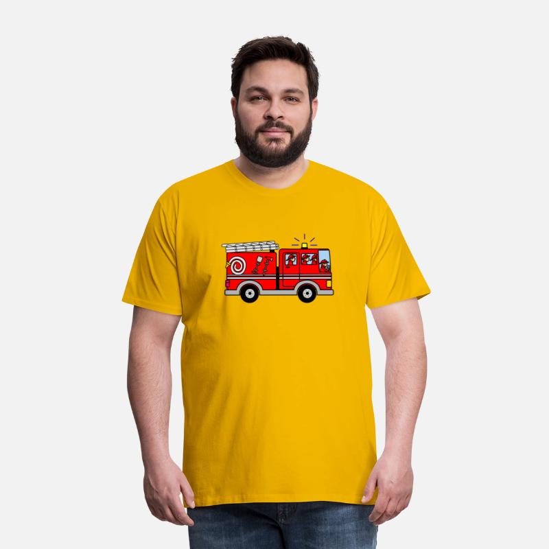 Fire brigade, fire truck, firefighter