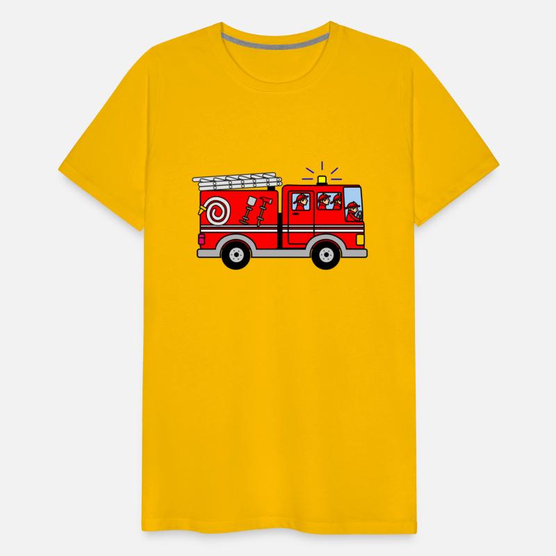 Fire brigade, fire truck, firefighter