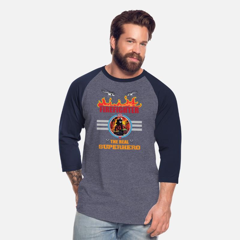 Fire Fighter T-Shirt-Superhero T-Shirt