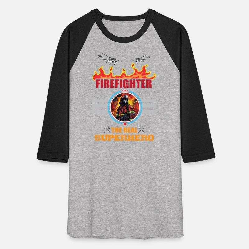 Fire Fighter T-Shirt-Superhero T-Shirt