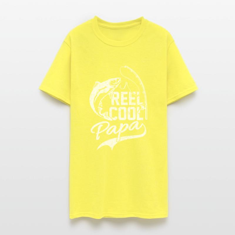 Fishing Dad Papa Father's Day Fishing T-Shirt