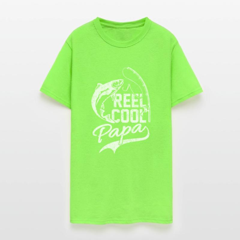 Fishing Dad Papa Father's Day Fishing T-Shirt