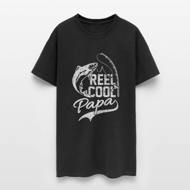 Fishing Dad Papa Father's Day Fishing T-Shirt