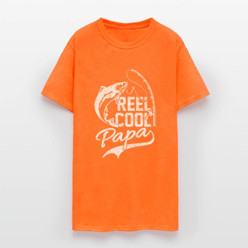 Fishing Dad Papa Father's Day Fishing T-Shirt