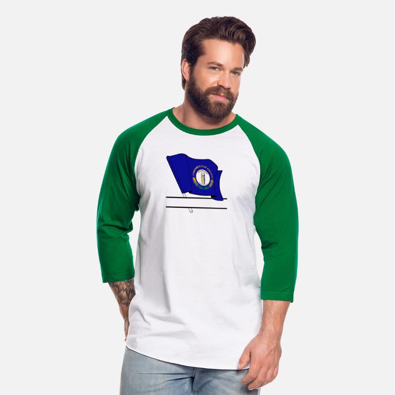 Flag Kentucky text banner