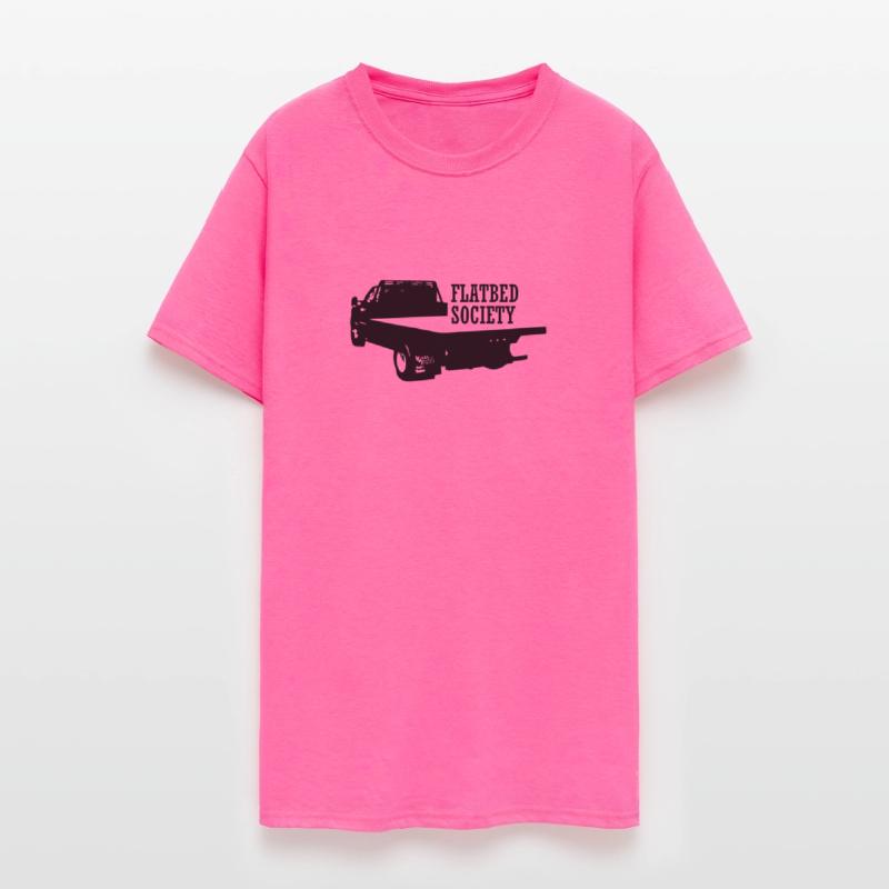 Flatbed society logo black