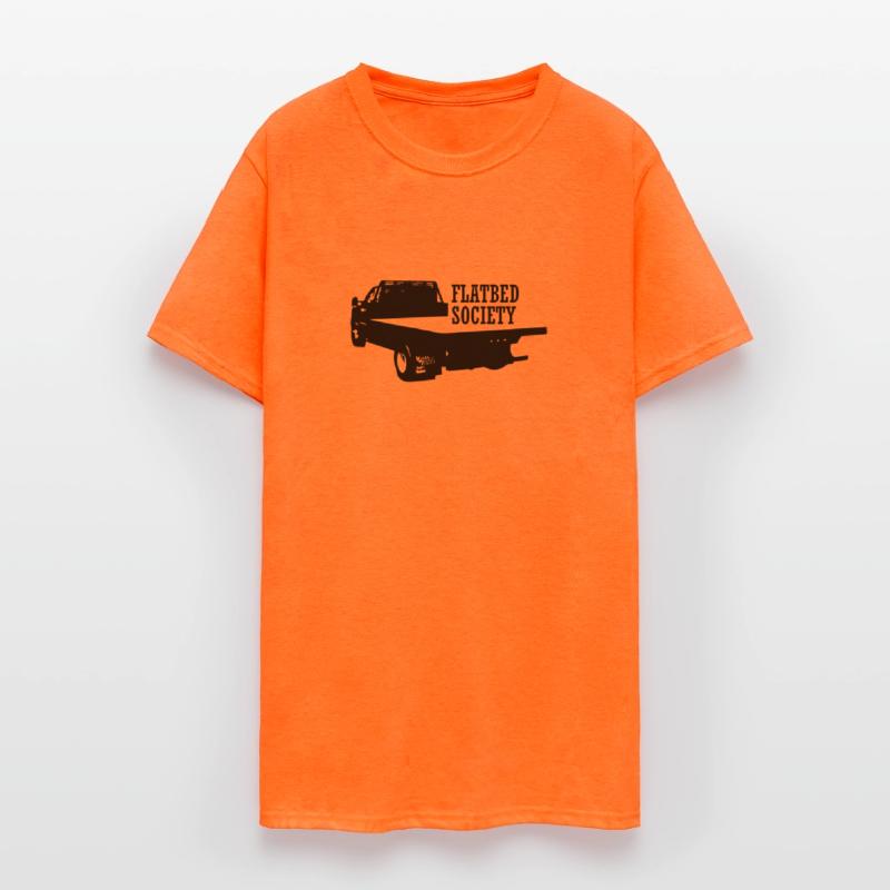 Flatbed society logo black