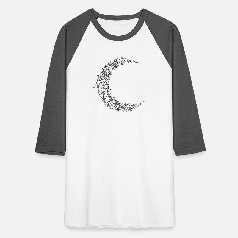 Floral Crescent Moon