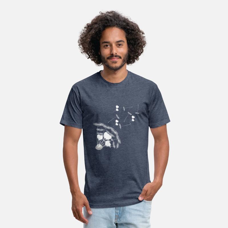 flying plant heart meadow