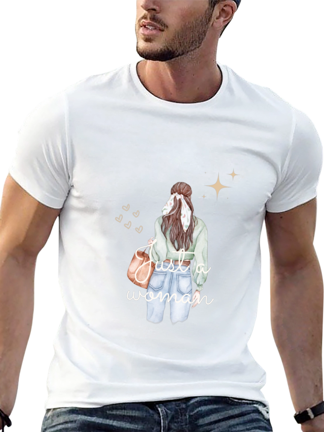 Just a Woman Graphic T-Shirt