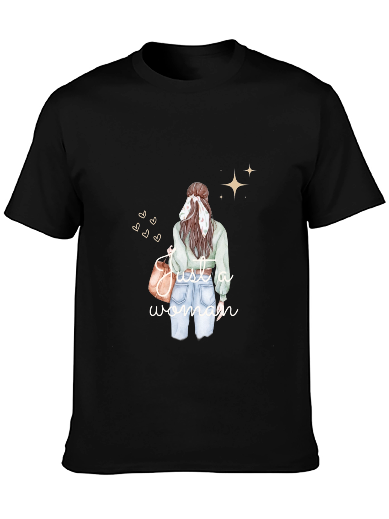 Just a Woman Graphic T-Shirt