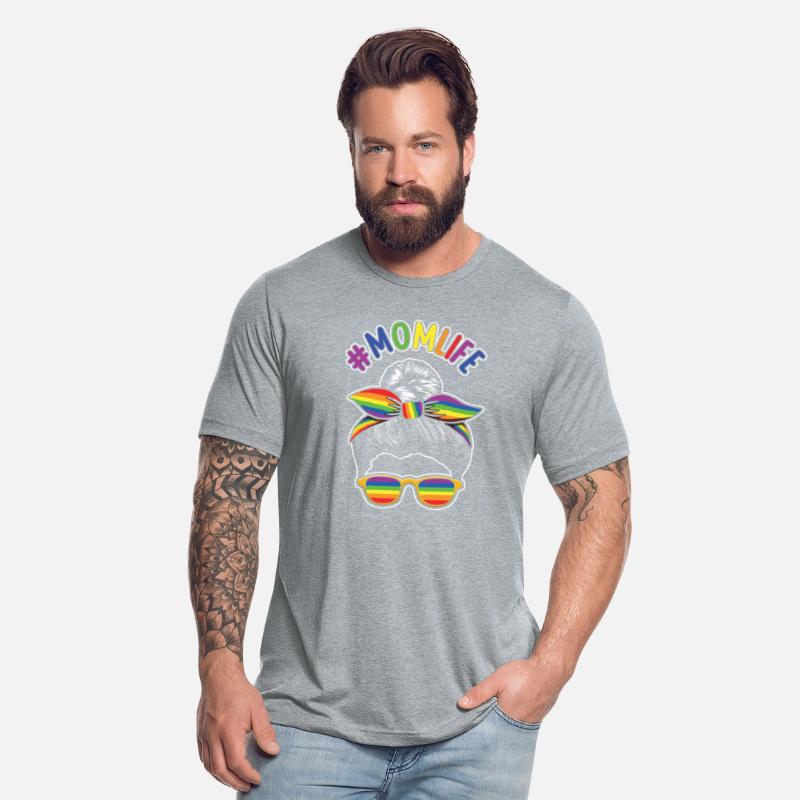 For Moms Mommy Gay LGBTQ Rainbow LGBT Pride Month