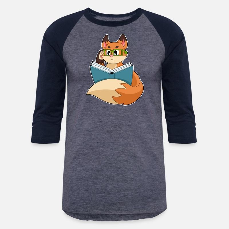 Fox As Nerd With Book Glasses