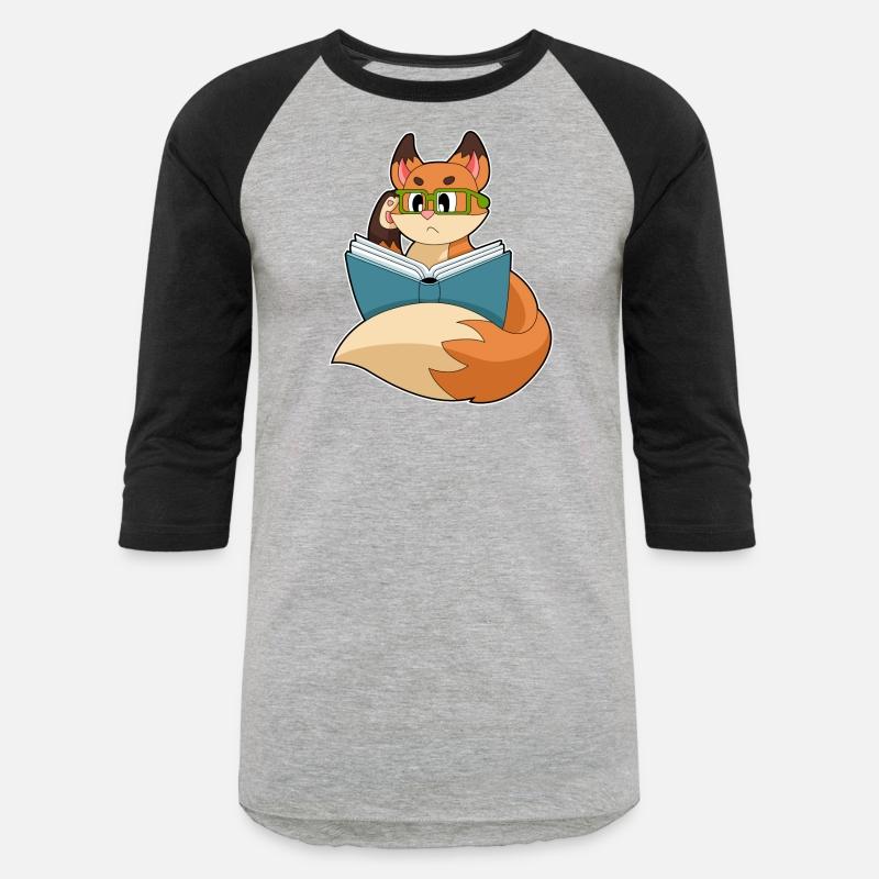 Fox As Nerd With Book Glasses