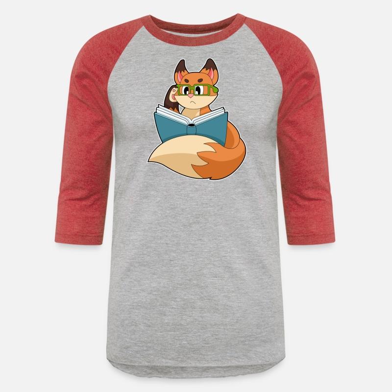 Fox As Nerd With Book Glasses