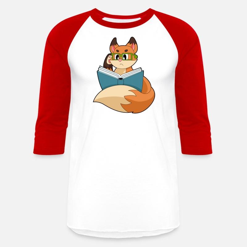 Fox As Nerd With Book Glasses