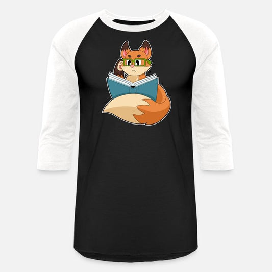 Fox As Nerd With Book Glasses