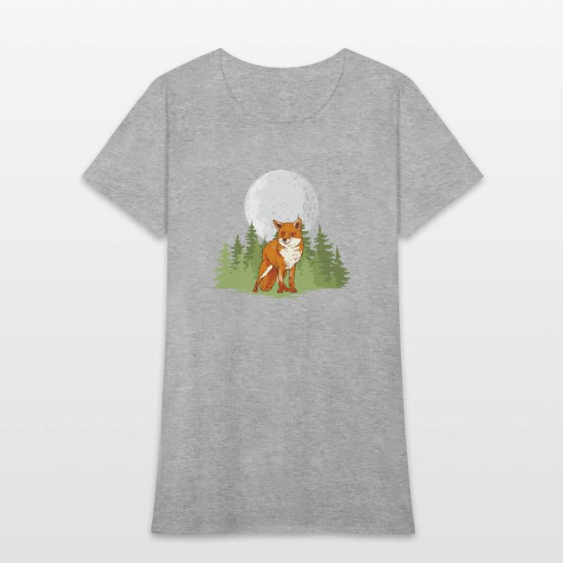 Fox Forest Animal Moon