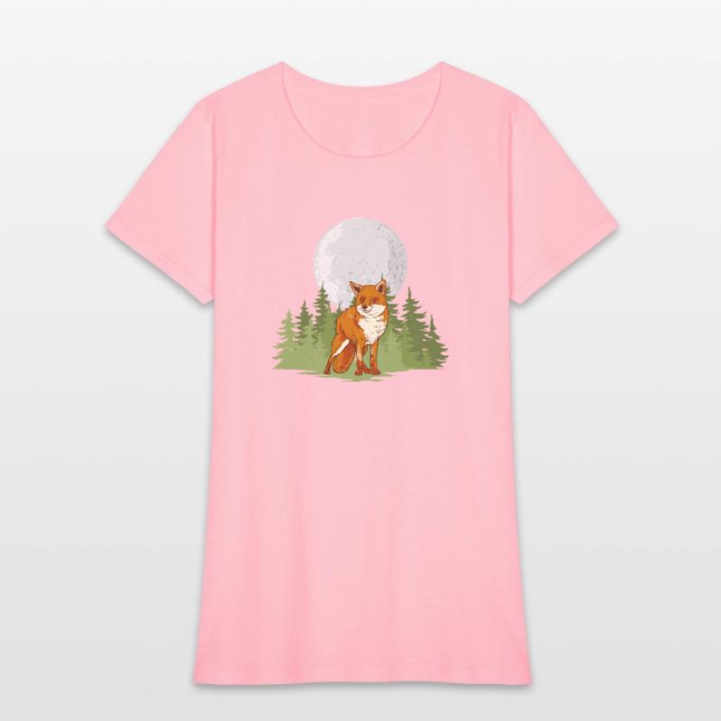 Fox Forest Animal Moon