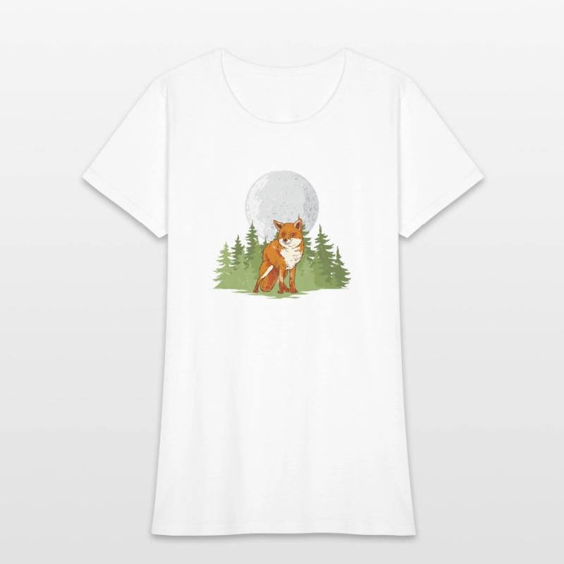 Fox Forest Animal Moon