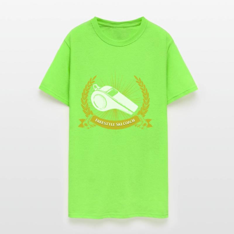 Freestyle Ski Coach Skiing Funny Freestyle Skier H