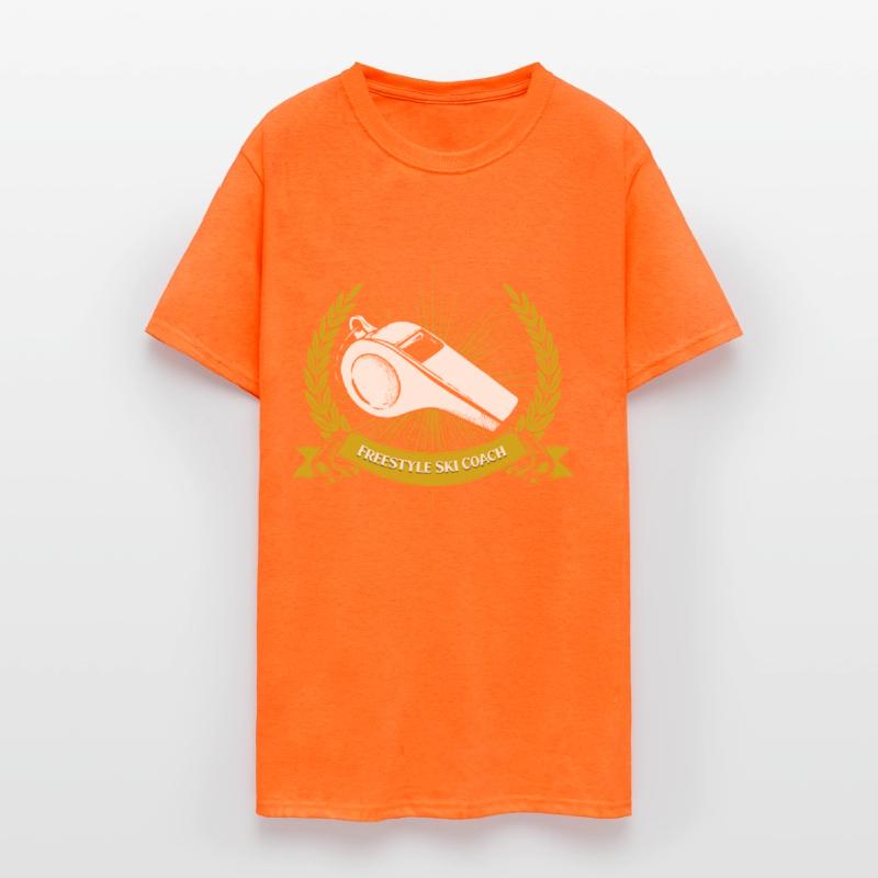 Freestyle Ski Coach Skiing Funny Freestyle Skier H