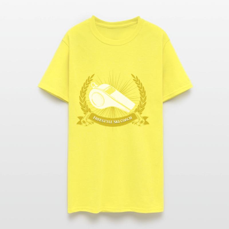 Freestyle Ski Coach Skiing Funny Freestyle Skier H