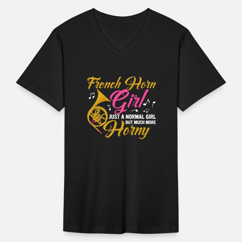 French Horn Girl Just a Normal Girl Horn Player H