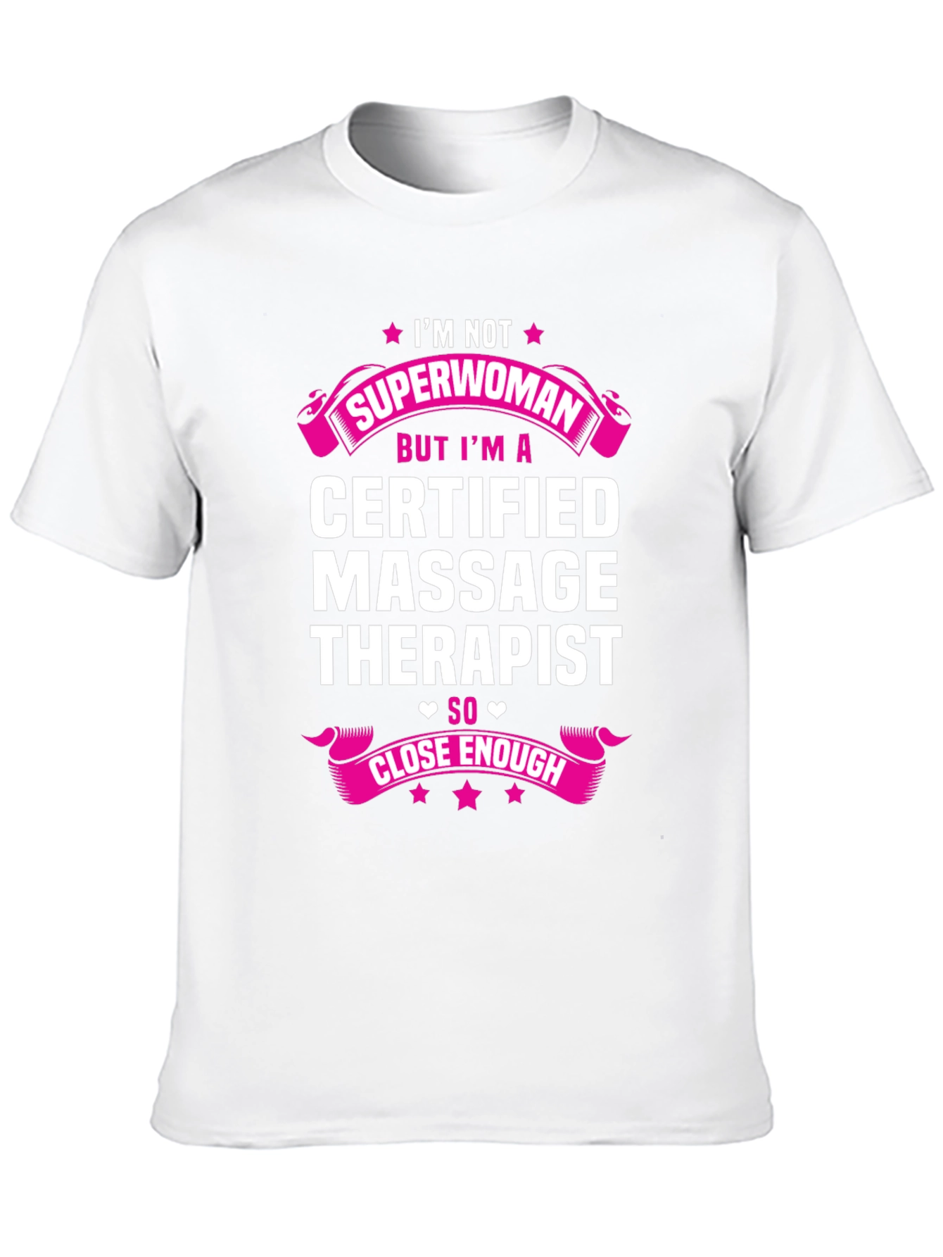 Funny Massage Therapist T-Shirt - Superwoman Gift