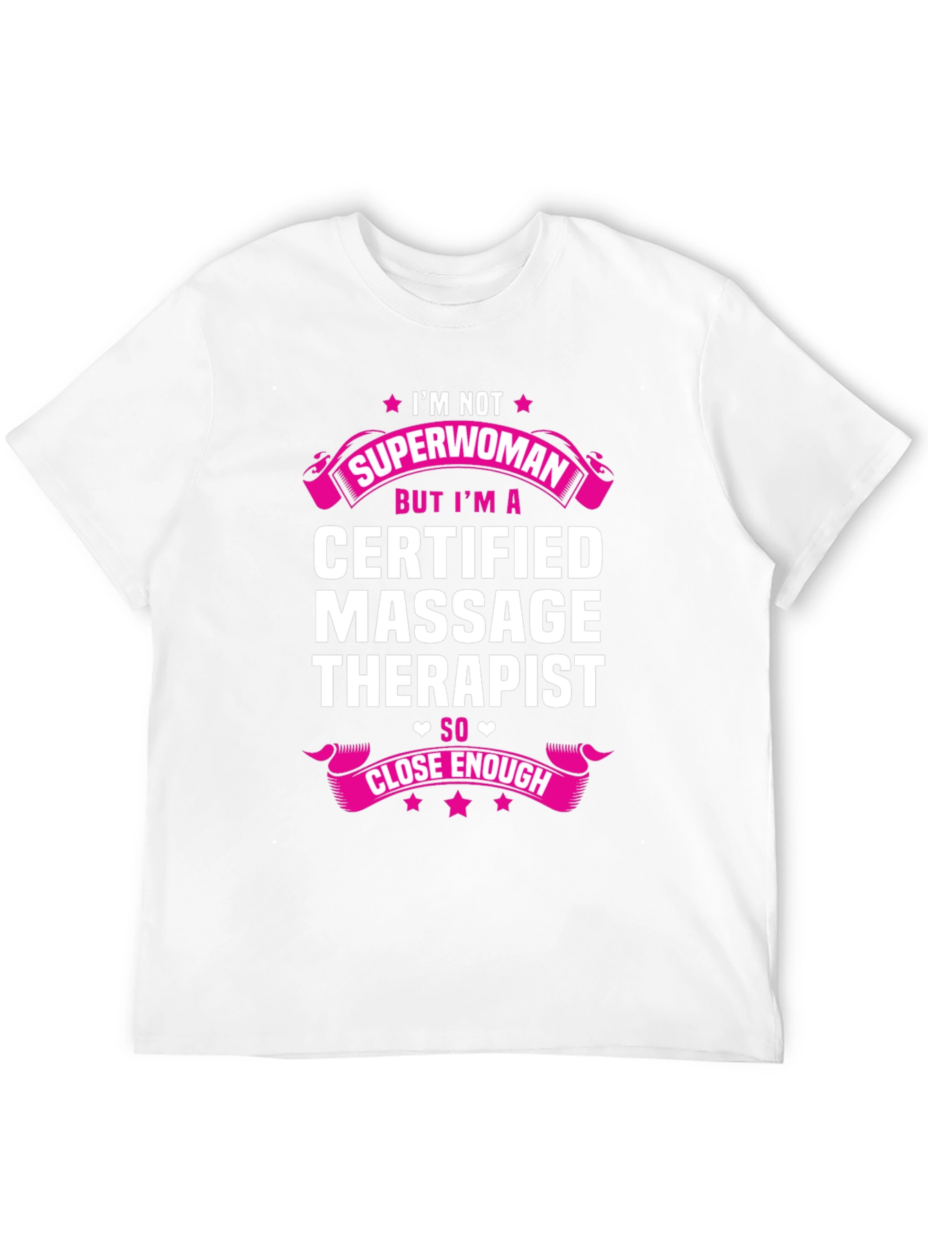 Funny Massage Therapist T-Shirt - Superwoman Gift