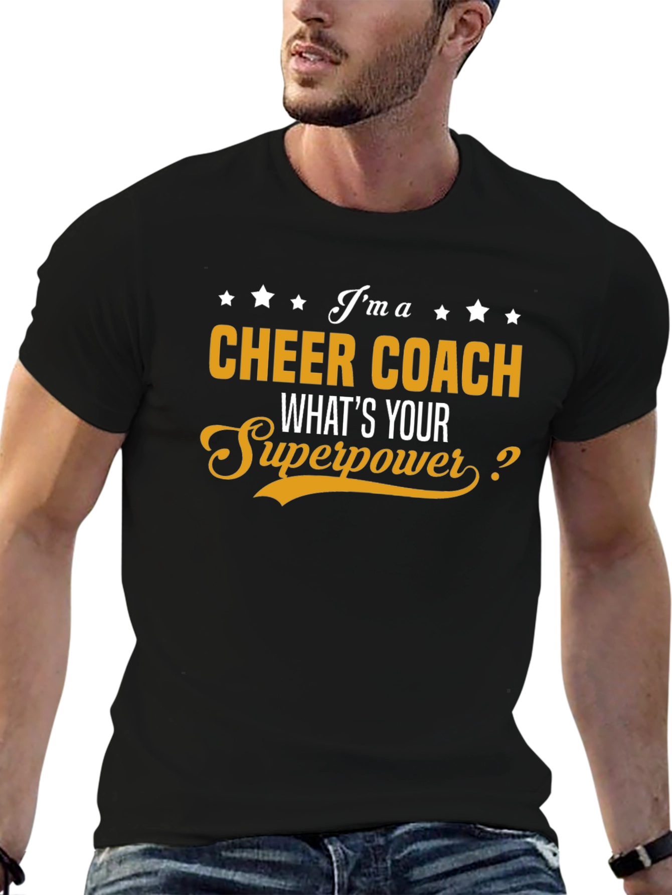 Cheer Coach Superpower T-Shirt