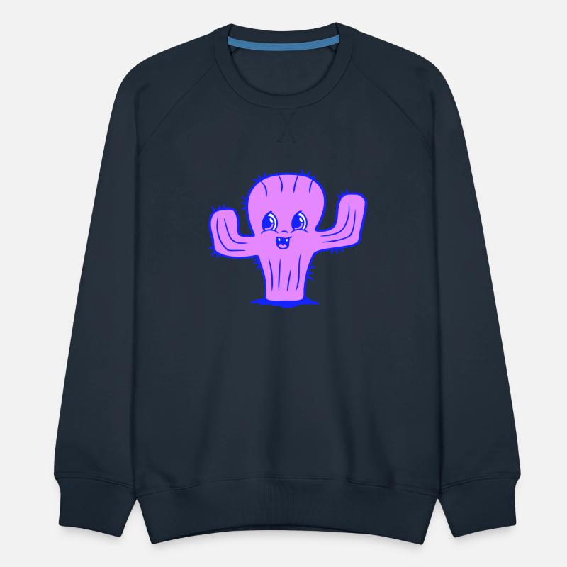 Funny Cactus Sweet Cute Face Laughs Happy Desert