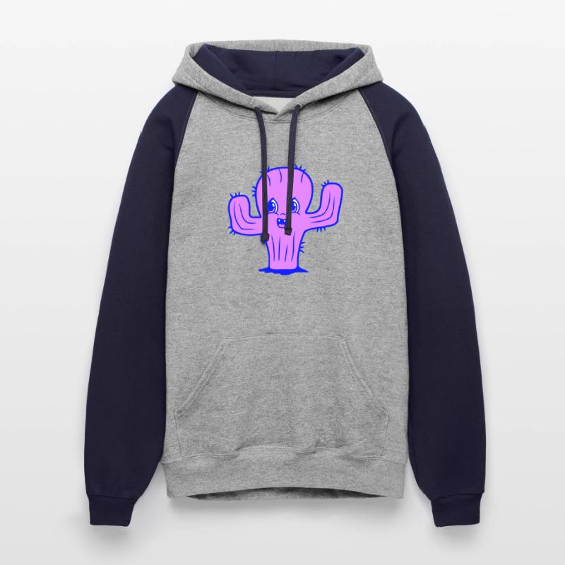 Funny Cactus Sweet Cute Face Laughs Happy Desert