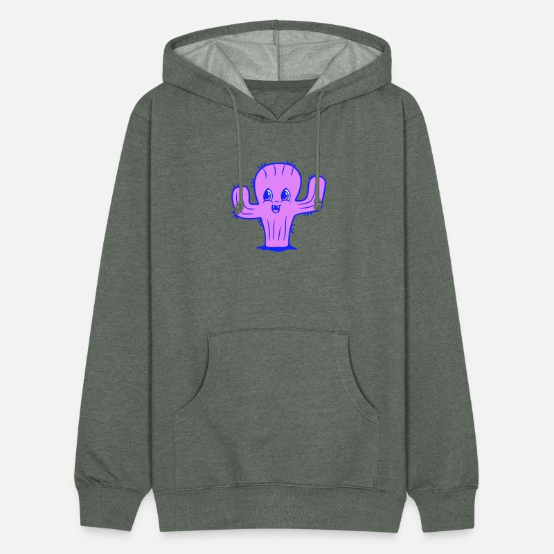 Funny Cactus Sweet Cute Face Laughs Happy Desert