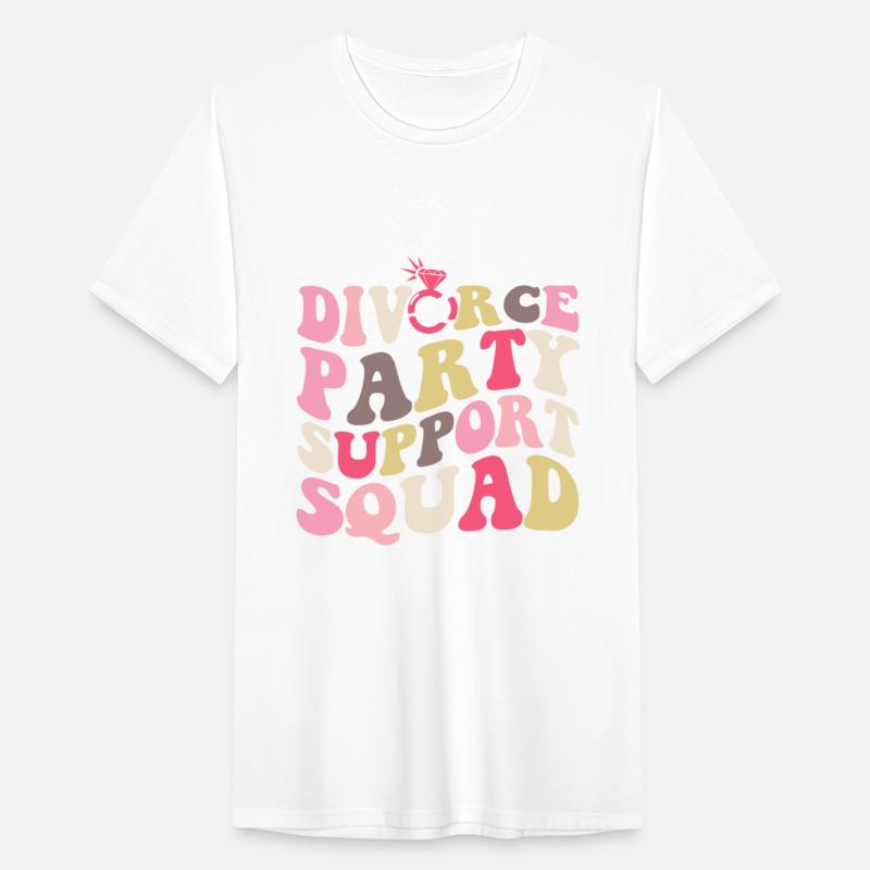 Funny Divorced Art For Men Women Support Squad